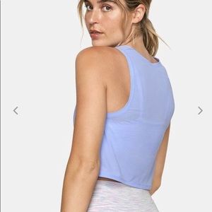 Outdoor Voices Tissue Weave Tank Top - Pale Iris